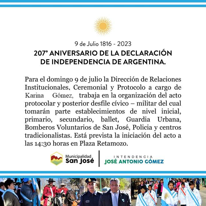 9 de Julio en San José