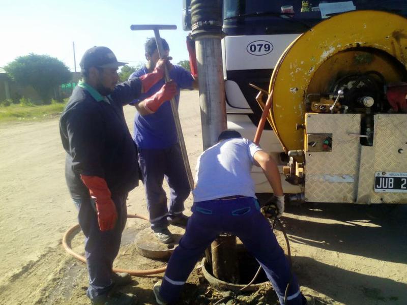 Servicios Públicos realiza trabajos en Recreo III