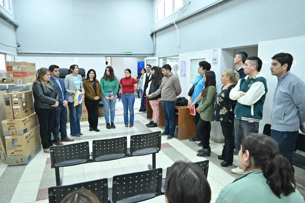 Entrega de bienes para CAPS del norte de la Capital