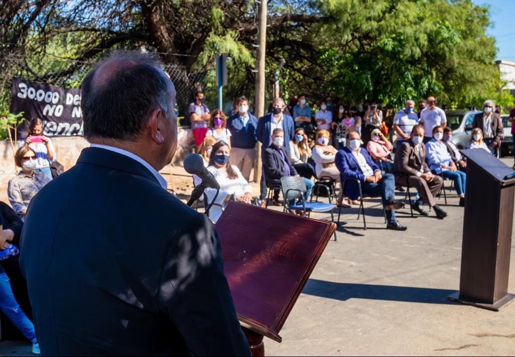 Acto oficial en el día de la Memoria por la Verdad y la Justicia
