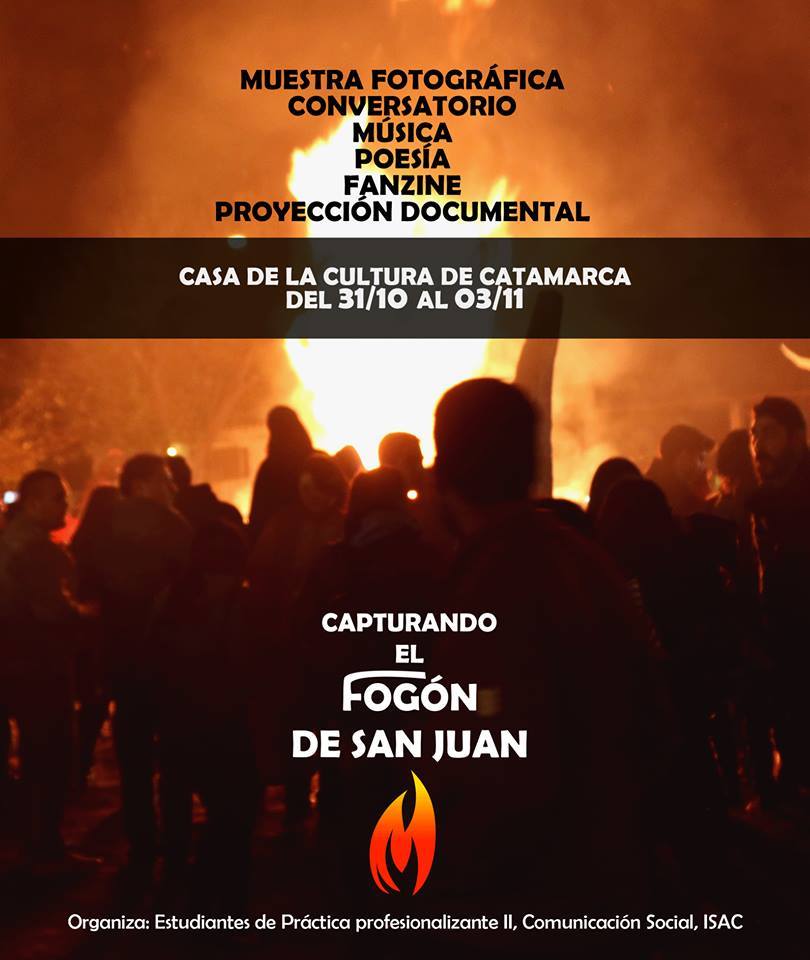 Capturando el fogon flyer