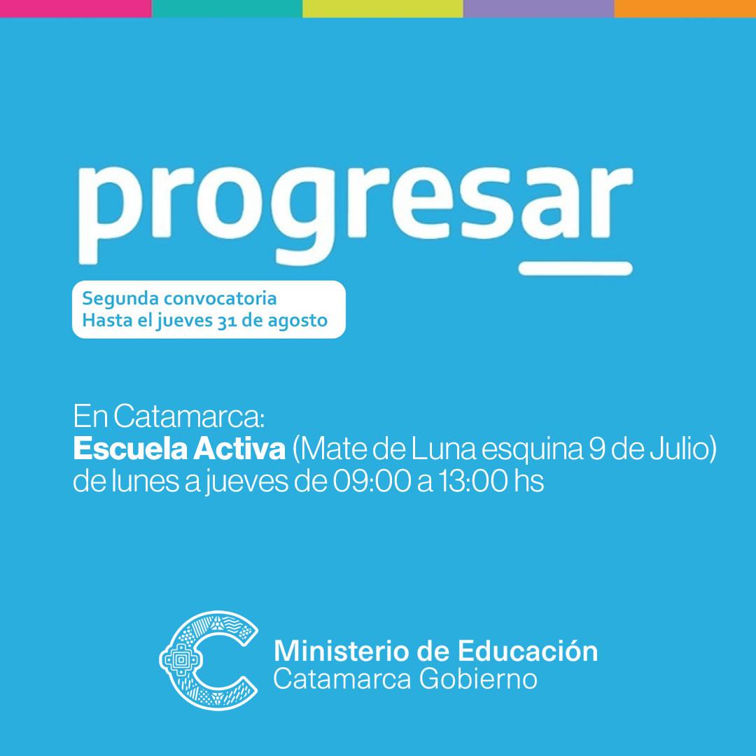 Últimos días para inscribirse en la Beca Progresar 2023