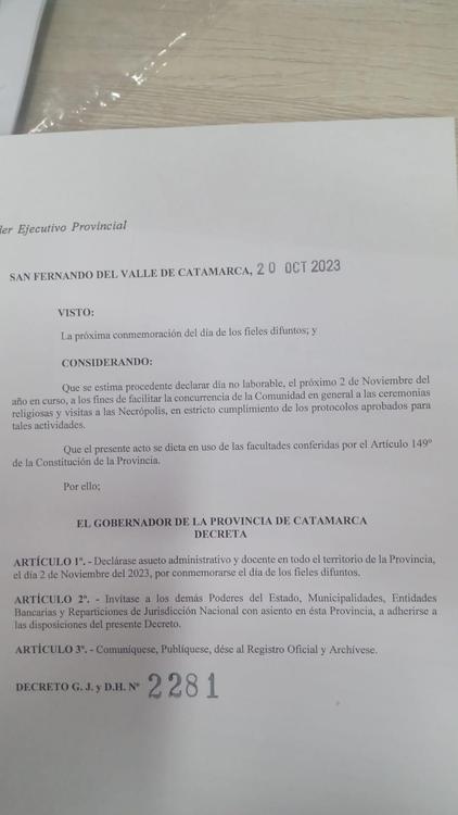 DECRETO - ASUETO ADMINISTRATIVO