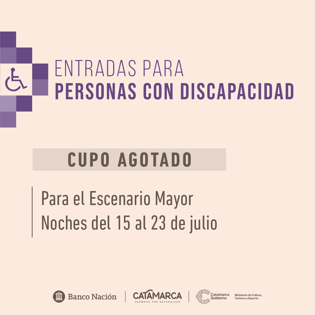 flyer 5 Poncho23 - Entradas Escenario Mayor (Agotado)