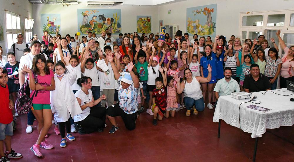 Educación cerró el ciclo lectivo con una jornada recreativa en la Escuela Hogar N°601