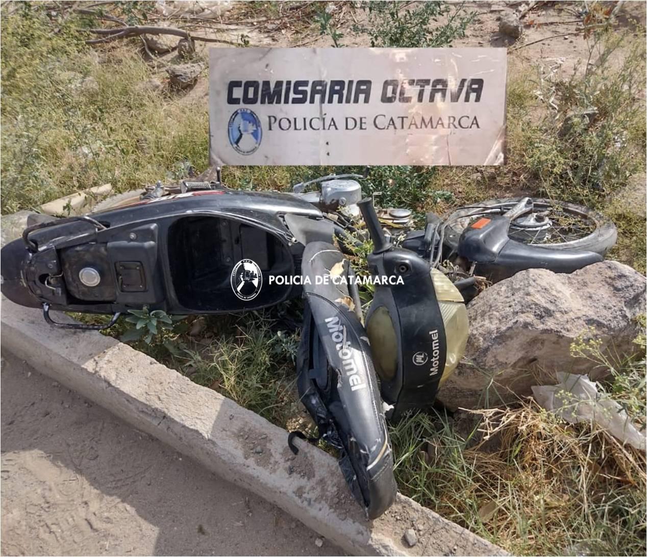 moto recuperada- octava