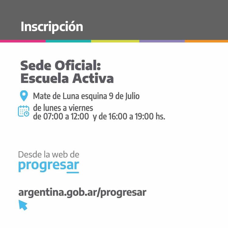 Nuevos puntos de inscripción para las Becas Progresar en el interior de la provincia2