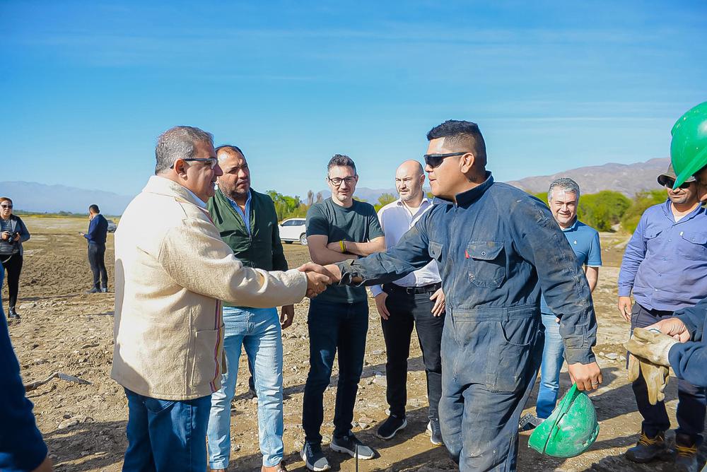 Avanzan los trabajos en obras claves para el desarrollo de Santa María (2)
