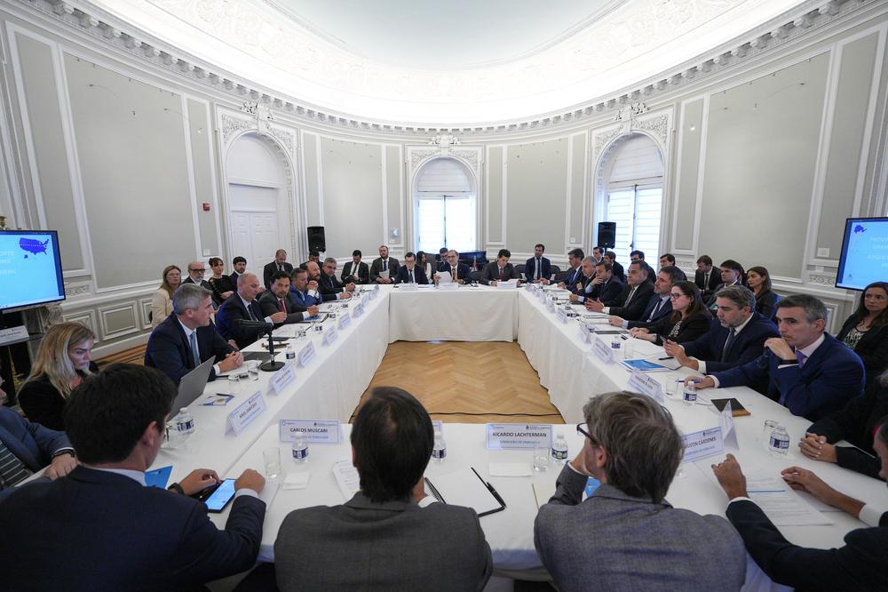 Raúl presentó a la provincia y sus oportunidades de inversión ante importantes “Think Tanks” (3)
