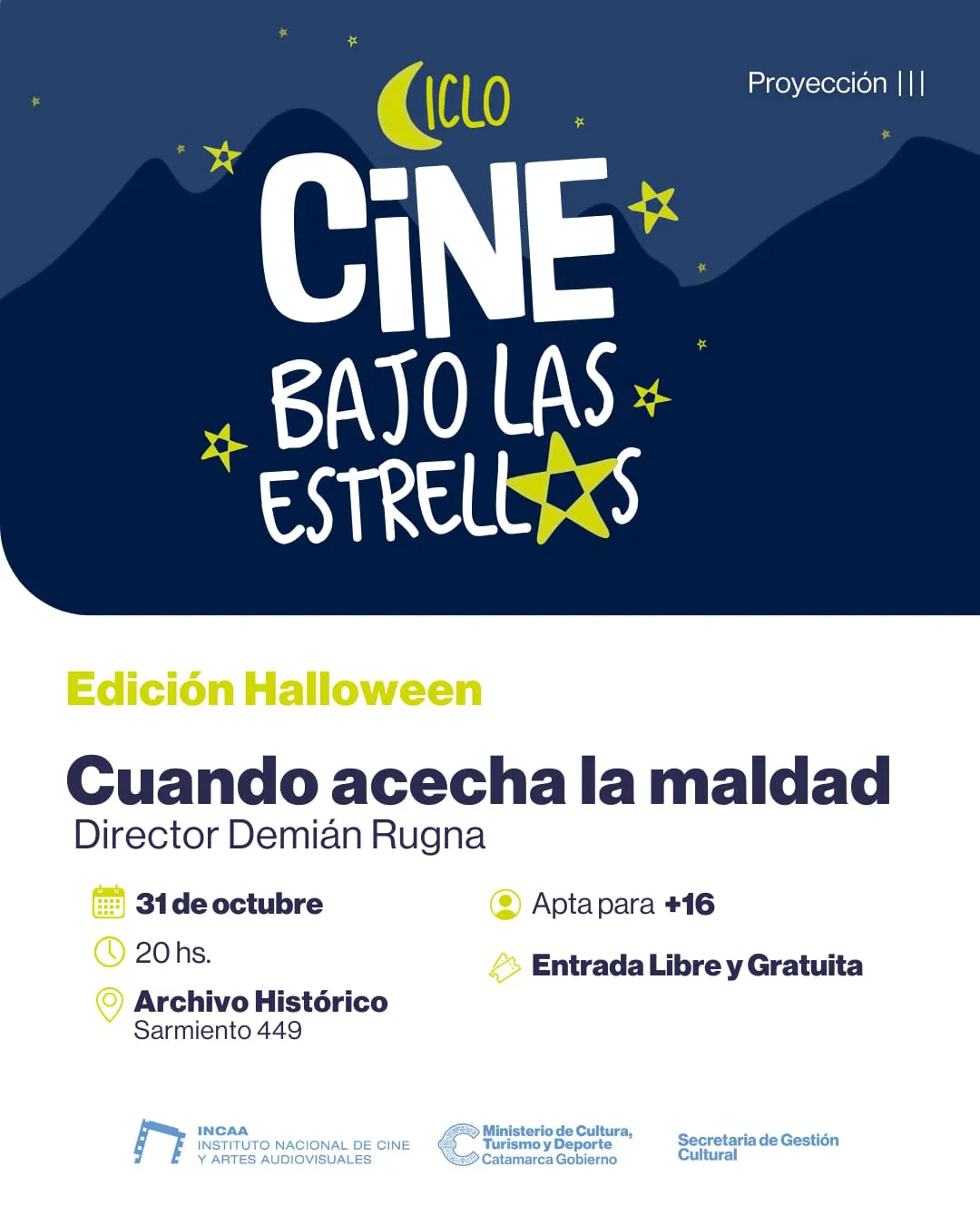Cine Bajo Estrellas Halloween (1)