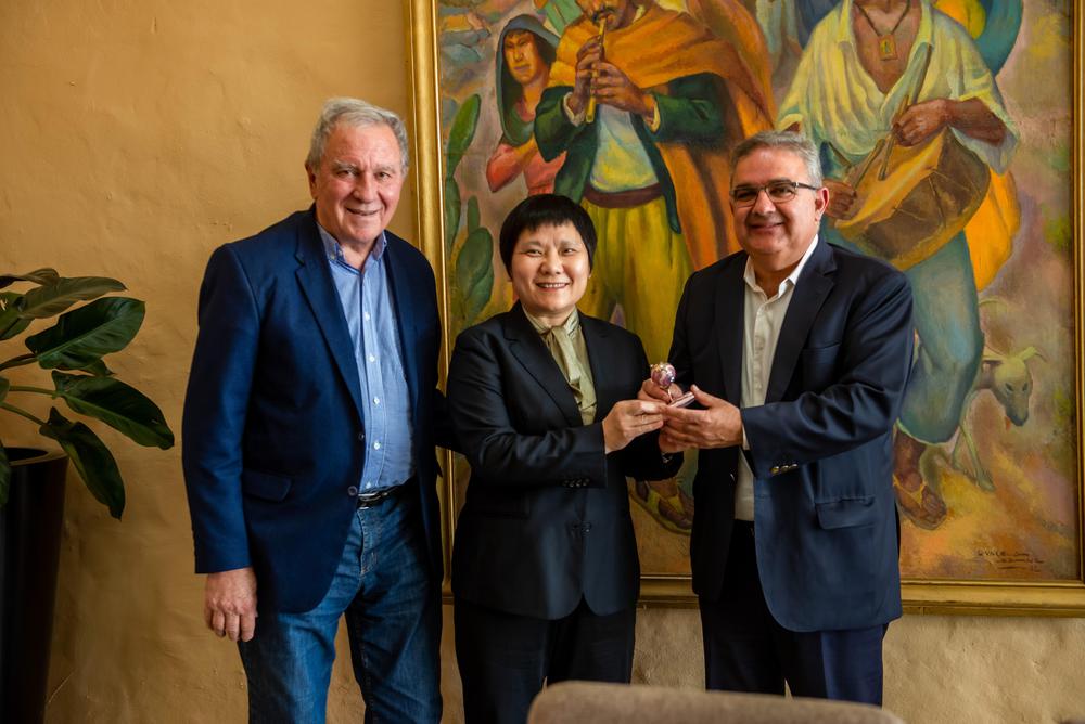 El Gobernador se reunió con la Directora Ejecutiva de Zijin Mining