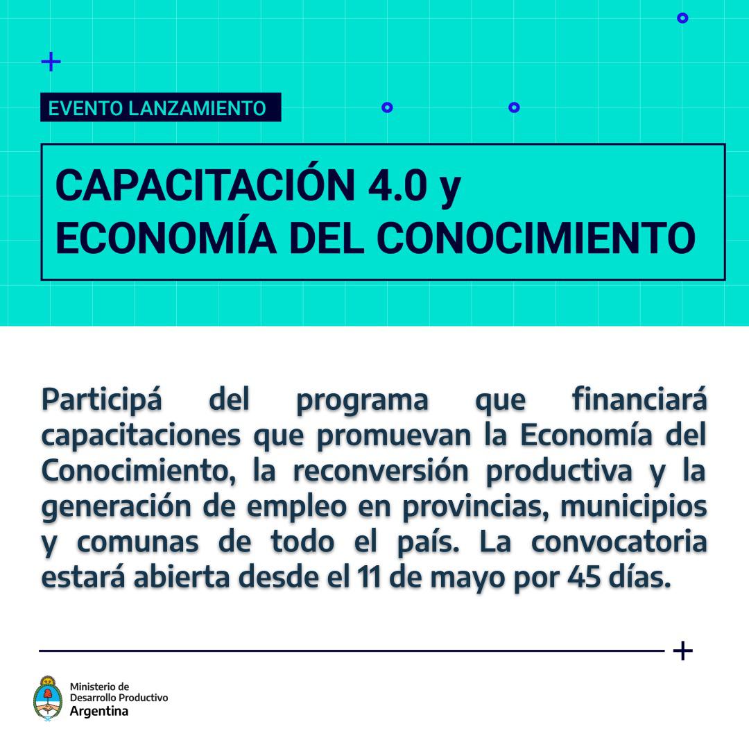 Seis comunas recibirán aportes para capacitación en Economía del Conocimiento