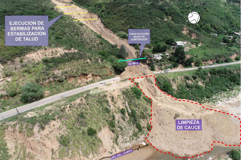 OBRAS DE CONTENCIÓN Y PREVENCIÓN EN EL LINDERO 1