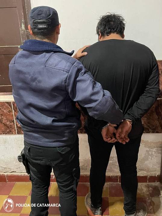 Aprehendido violencia de género-Cria. Fiambalá