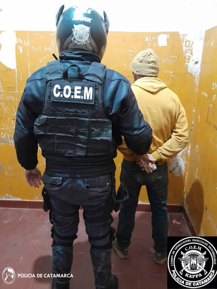 Aprehendido Cria. Primera