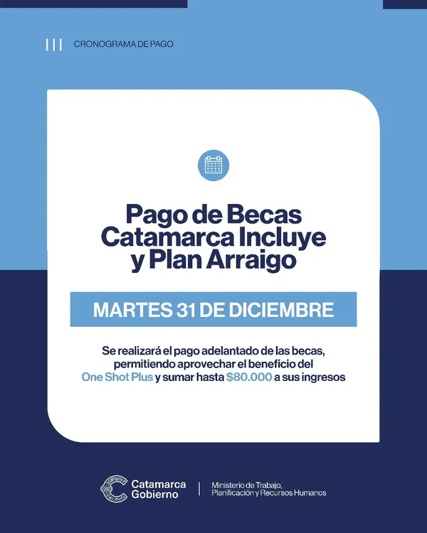 PAGO DE BECAS