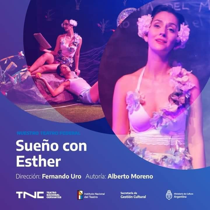Sueño con Esther flyer