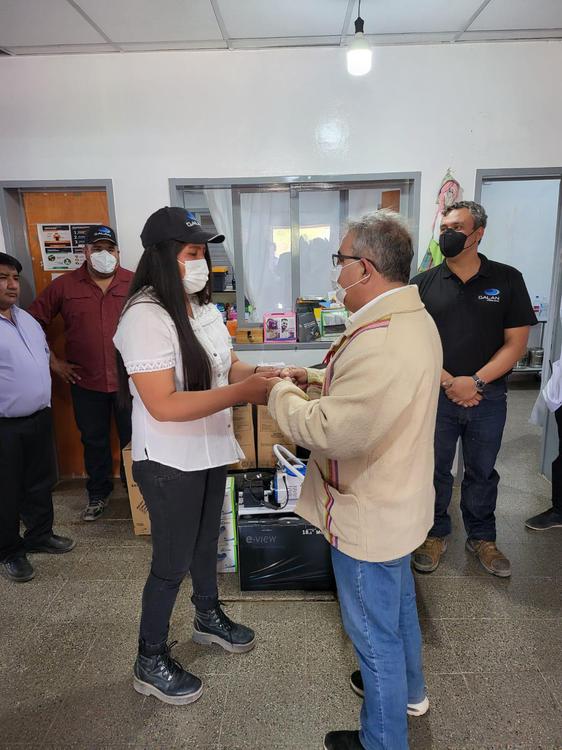 Entrega de elementos al Hospital de Antofagasta